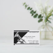 Trumpet Music Visitekaartje (Staand voorkant)