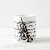 Trumpet musical 12 B Koffiemok (Center)