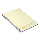 Trumpet Musician Band Teacher Notitieboek (Rechterzijde)