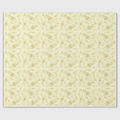 Trumpet Musician Band Teacher Wrapping Paper Cadeaupapier (Vlak)