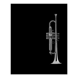 Trumpet Musician Perfect Poster