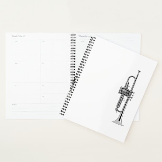 Trumpet Musician Planner (Display)