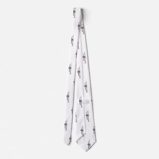 Trumpet Musician Stropdas (Achterkant)