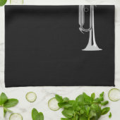 Trumpet Musician Theedoek (Gevouwen)