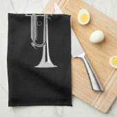 Trumpet Musician Theedoek (Quarter Fold)