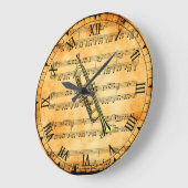 Trumpet ~  muziekachtergrond voor vel ~ Uniek Grote Klok (Hoek)