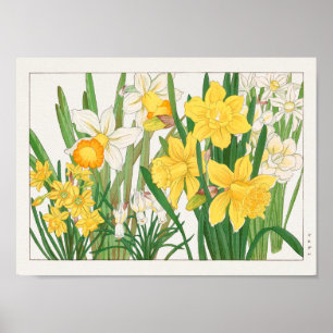 Trumpet narcissus door Tanigami Konan Poster
