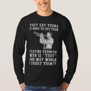 Trumpet Notes & Doubters: Het leven harmoniseren m T-shirt