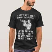 Trumpet Notes & Doubters: Het leven harmoniseren m T-shirt (Voorkant)