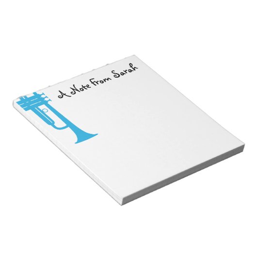 Trumpet Notitieblok (Schuin)