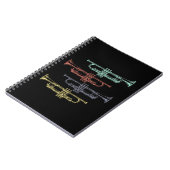 Trumpet  notitieboek (Linkerzijde)