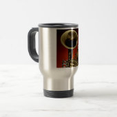 Trumpet of cornet Coffee Mok of Stein (Voorkant links)
