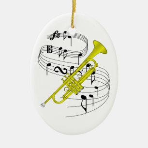 Trumpet Ornament