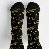 Trumpet Patroon Sokken (Top)