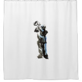 Trumpet Player Douchegordijn (Voorkant)