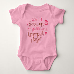 Trumpet Player (Future) Baby Baby T-Shirt