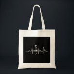 Trumpet Player Gift Musical Instrument Heartbeat T Tote Bag<br><div class="desc">Trumpet Player Gift Musical Instrument</div>