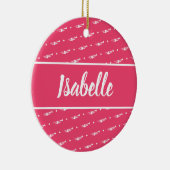 Trumpet Player Gift Musician Aangepast op maat Keramisch Ornament (Rechts)