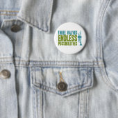 Trumpet Player Gift Three-kleppen Music Band Ronde Button 5,7 Cm (In situ)