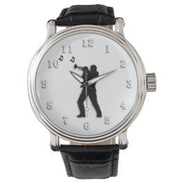 Trumpet Player Horloge