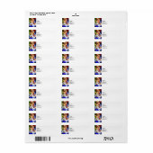 Trumpet Player in Marching Band Etiket (Full Sheet)