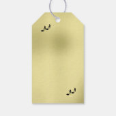 Trumpet Player Jouw tekst Cadeaulabel (Achterkant)