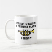 Trumpet Player Koffiemok (Links)