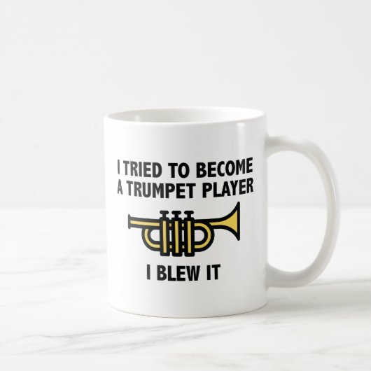Trumpet Player Koffiemok (Rechts)