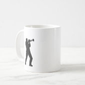 Trumpet Player Koffiemok (Voorkant links)