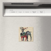 Trumpet Player Magneet (Insitu (Vaatwasser))