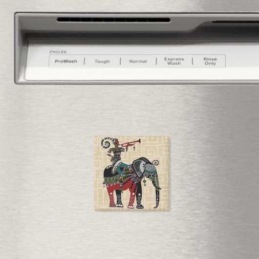 Trumpet Player Magneet (Insitu (Vaatwasser))