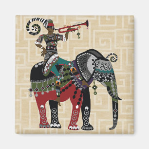 Trumpet Player Magneet