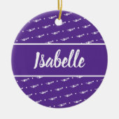 Trumpet Player Musician Gift Custom Keramisch Ornament (Voorkant)