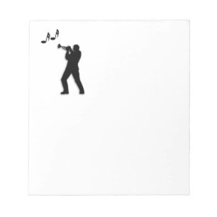 Trumpet Player Notitieblok