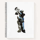 Trumpet Player Notitieboek (Voorkant)
