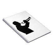 Trumpet Player Notitieboek (Rechterzijde)