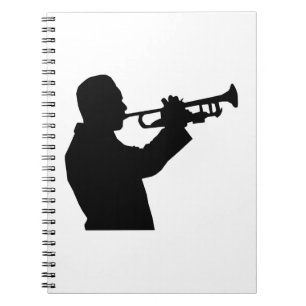 Trumpet Player Notitieboek