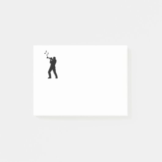 Trumpet Player Post-it® Notes (Voorkant)