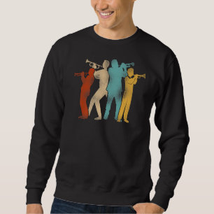 Trumpet Player Retro Trui