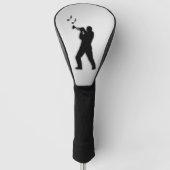 Trumpet Player Silver Golfheadcover (Voorkant)