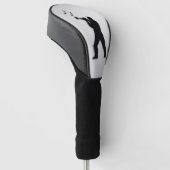 Trumpet Player Silver Golfheadcover (Schuin)