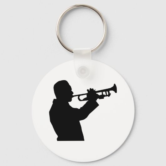 Trumpet Player Sleutelhanger (Voorkant)