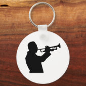 Trumpet Player Sleutelhanger (Voorkant)