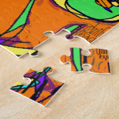 Trumpet Player...Speel die grappige muziek af! Legpuzzel (Zijkant)