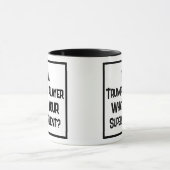 Trumpet Player Super Talent. Mok met twee toonkoff (Midden)