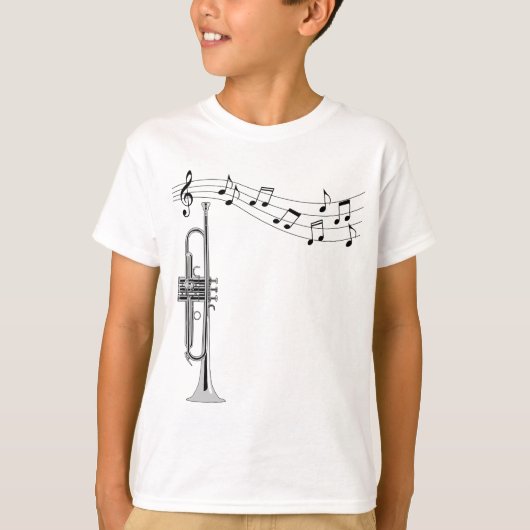 Trumpet Player T-shirt (Voorkant)