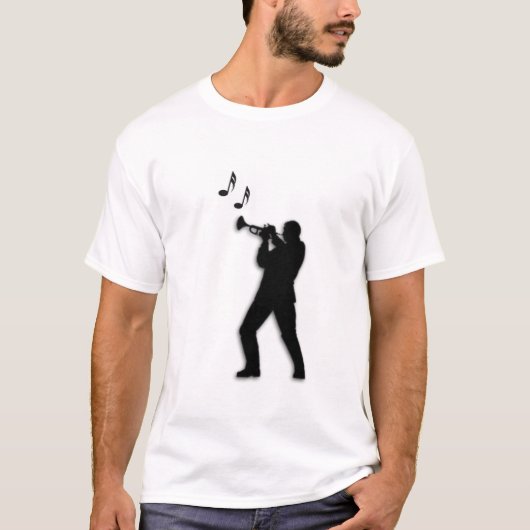 Trumpet Player T-shirt (Voorkant)