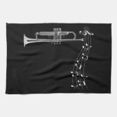 Trumpet Player Theedoek (Horizontaal)