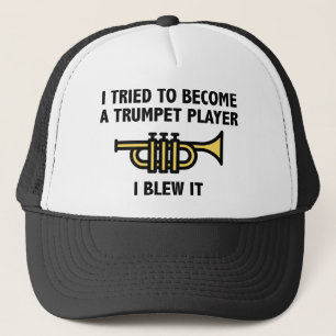 Trumpet Player Trucker Pet
