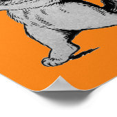 Trumpet Player (Trumpeter) Cat, Louis Wain Poster (Hoek)